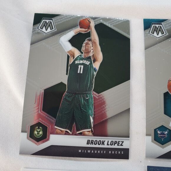 2020-21 Panini Basketball 12 Different Cards Lot Prizm Refractors Mosaic Donruss - Picture 9 of 13